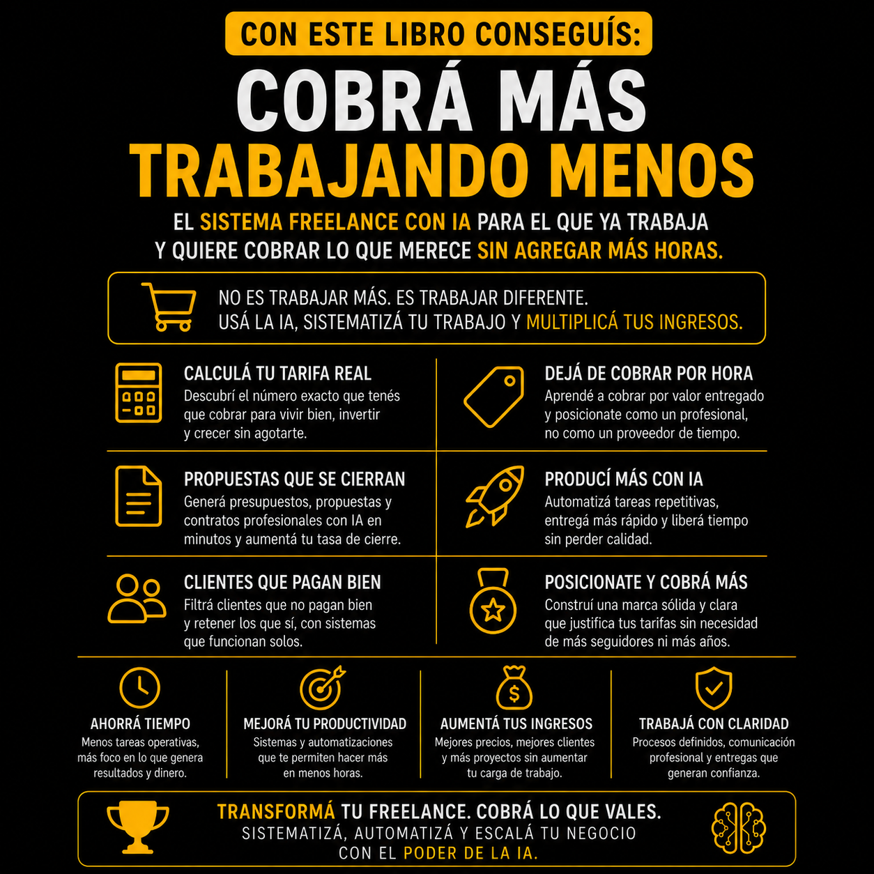 Cobra Más Trabajando Menos