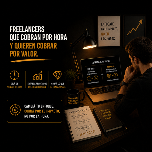 Freelancers que cobran por hora y quieren cobrar por valor