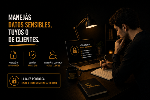 Manejás datos sensibles, tuyos o de clientes