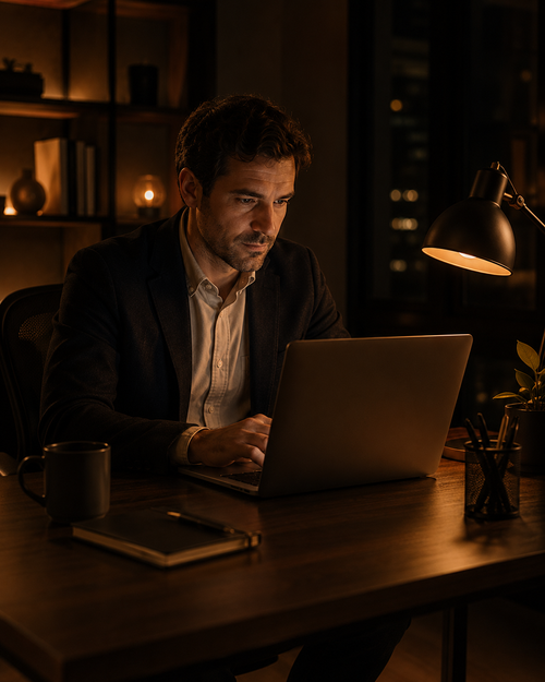Profesionales con trabajo fijo