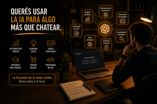  Querés usar la IA para algo más que chatear