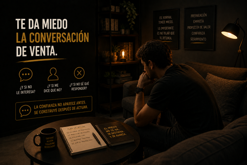 Te da miedo la conversación de venta