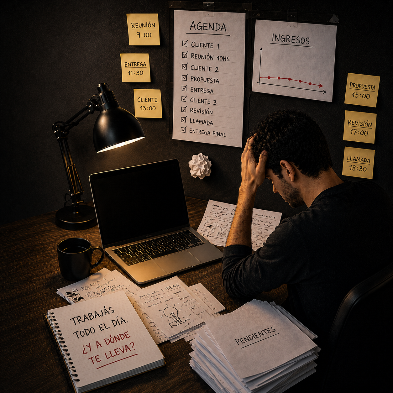 Freelancers con la agenda llena pero el ingreso estancado